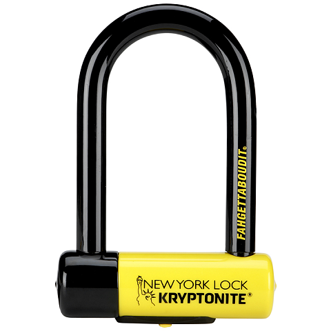 Kryptonite 2178 Fahrradschloss Schwarz, Gelb U-Schloss