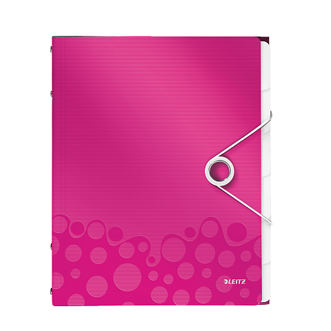 Leitz WOW Polypropylen (PP) Metallisch, Pink A4