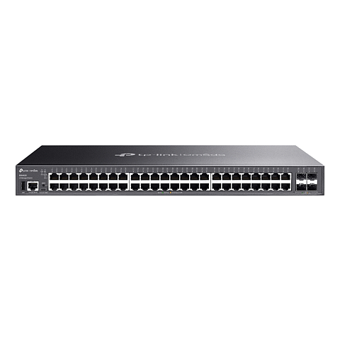 TP-Link Omada SG5452X Netzwerk-Switch Managed L3 Gigabit Ethernet (10/100/1000) Schwarz
