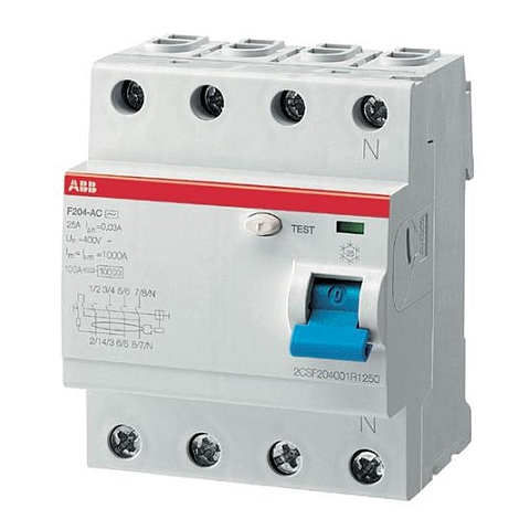 ABB 2CSF204101R1400 Stromunterbrecher Fehlerstromschutzschalter Typ A 4