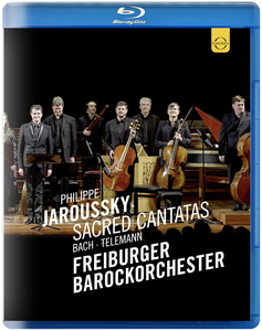 Warner Music Euroarts - Phillippe Jaroussky : Bach & Telemann — Sacred Cantatas, BluRay Blu-ray Klassisch