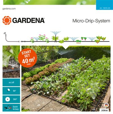 Gardena 13015-20 Wassersprinkler Schwarz