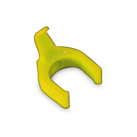 PatchSee Kabel Clip Farbe Gelb, Set= 50 Stück