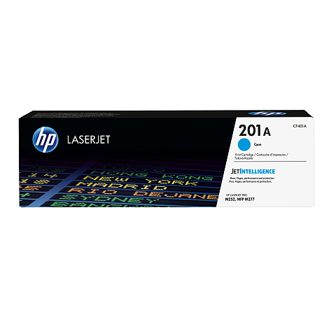HP 201A Cyan Original LaserJet Tonerkartusche
