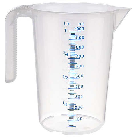 APS-Germany STACKABLE Messbecher 1 l Polypropylen (PP)