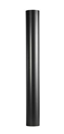 BERTRAMS 011410 Schornsteinrohr Gerades Schornsteinrohr 1000 mm Schwarz