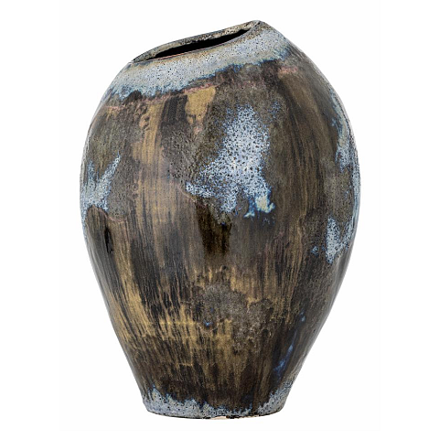 Bloomingville Senja Vase andere Steingut Braun