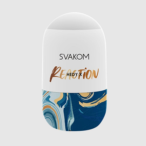 Svakom Hedy X Masturbator-Set Durchscheinend Kunststoff, Thermoplastisches Elastomer (TPE)