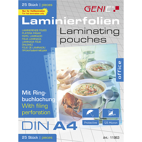 Genie 11963 Laminierhülle 25 Stück(e)