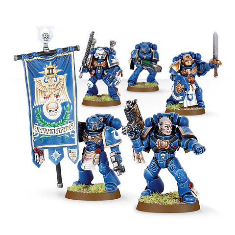 Games Workshop Space Marine Command Squad