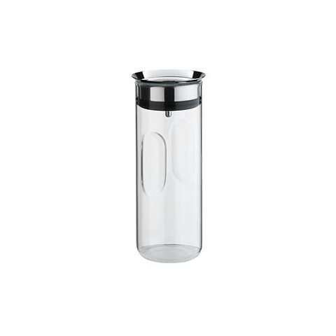 WMF 06.5104.6040 Karaffe, Krug & Flasche 0,8 l Silber, Transparent
