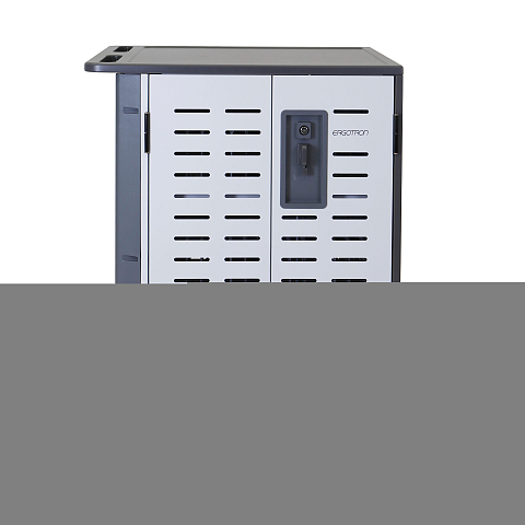 Ergotron Zip40 Wagen zur Verwaltung tragbarer Geräte Schwarz, Grau
