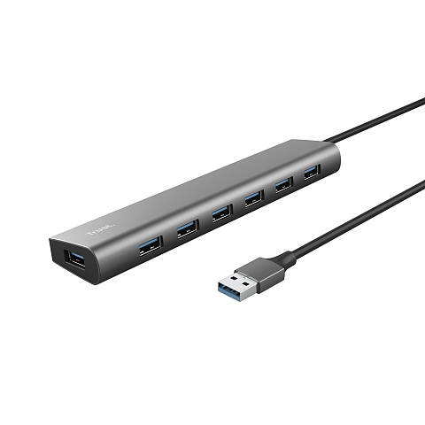 Trust Halyx USB 3.2 Gen 1 (3.1 Gen 1) Type-A 5000 Mbit/s Silber