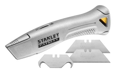 Stanley FMHT10501-0 Teppichmesser Silber Messer mit klappbarer Klinge