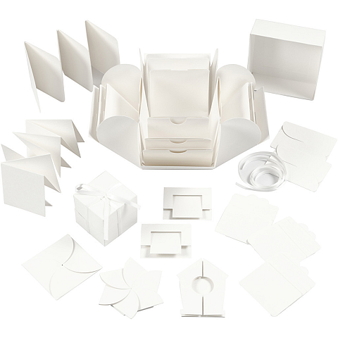 Creativ Company 25379 Geschenkverpackung Geschenkverpackungsbox Karton
