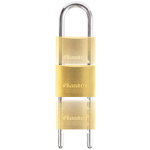 MASTER LOCK 50 mm breites Vorhngeschloss mit Gehuse aus Massivmessing mit verstellbarem Bgel von 70 bis 155 mm