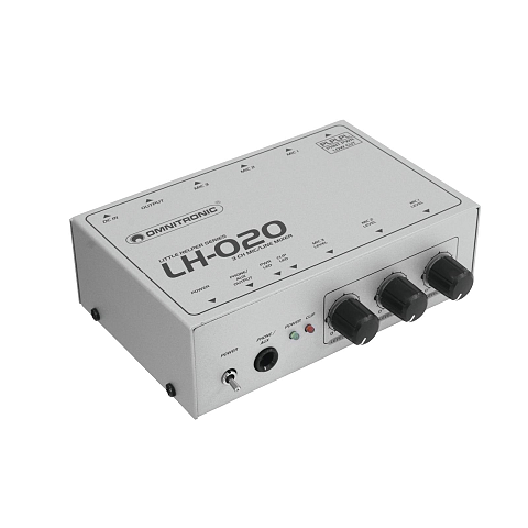 Omnitronic 10355020 Audio-Mixer 3 Kanäle 25 - 16000 Hz Weiß