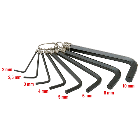 KS Tools 151.3250 Sechskantschlüssel 8 Stück(e)