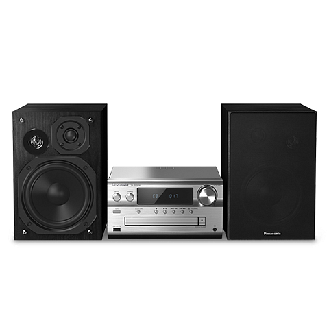 Panasonic SC-PMX94EG-S Home-Stereoanlage Heim-Audio-Mikrosystem 120 W Schwarz, Silber