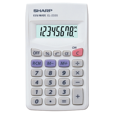 Sharp EL-233S Taschenrechner