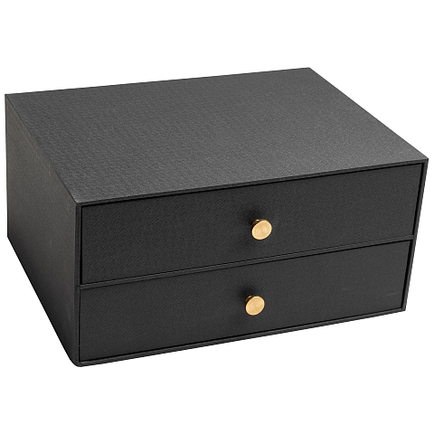 Exacompta 30601E Schubladenordnungssystem Karton, Papier Schwarz