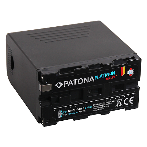 PATONA 1304 Kamera-/Camcorder-Akku Lithium-Ion (Li-Ion) 10500 mAh