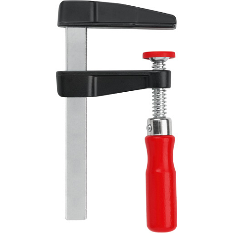BESSEY LM60/10 Schraubzwinge F-Klammer 60 cm Aluminium, Schwarz, Rot