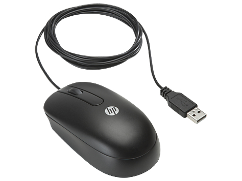 HP USB Optical Scroll Mouse Maus Büro Beidhändig USB Typ-A Optisch 800 DPI