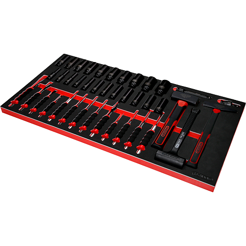 KS Tools 813.0040 Steckdosen/Steckdosen-Set Steckschlüssel-Satz