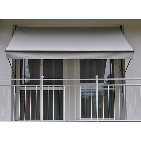 Angerer Freizeitmöbel 42304.005 Markise Acryl Grau Fixed Fassadenmarkise