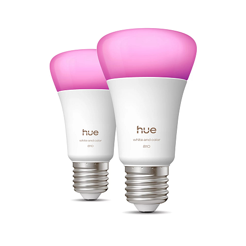 Philips Hue White and Color ambiance A60 – Smarte Lampe E27 – 810 lm