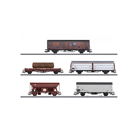 Märklin Freight Car Set for the Class 193 Eisenbahngüterwaggon-Modell Montagesatz HO (1:87)
