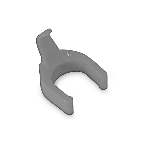 PatchSee Kabel Clip Farbe Grau, Set= 50 Stück