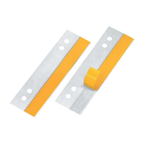 Veloflex 2002100 selbstklebendes Etikett Weiß, Gelb 100 Stück(e)