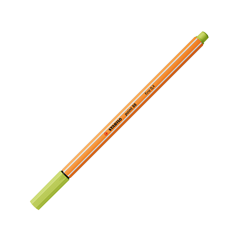 STABILO point 88 Fineliner Grün, Limette 1 Stück(e)