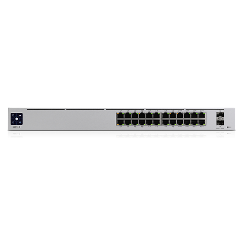 Ubiquiti UniFi Pro 24-Port PoE Managed L2/L3 Gigabit Ethernet (10/100/1000) Power over Ethernet (PoE) 1U Silber