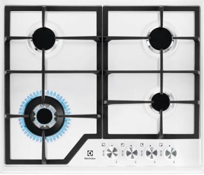 Electrolux EGS6436WW Weiß Integriert Gaskochfeld 4 Zone(n)