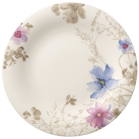 Villeroy & Boch Mariefleur Gris Basic Essteller Rund Porzellan Mehrfarbig 1 Stück(e)