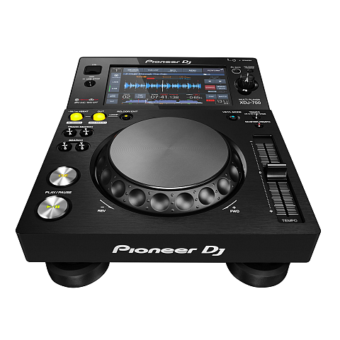 Pioneer XDJ-700 DJ-Controller Digital Vinyl System (DVS) Scratcher Schwarz