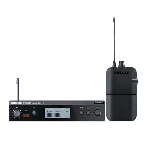 Shure P3TR Hörsystem 90 m Funkfrequenz (RF)