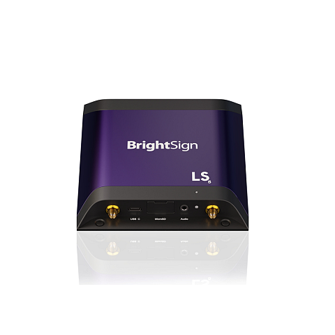 BrightSign LS445 Digitaler Mediaplayer Schwarz, Violett 4K Ultra HD WLAN