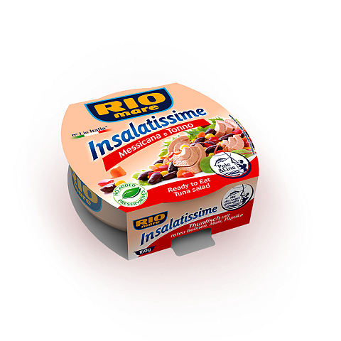 Rio Mare 56759 Verzehrfertiger frischer Gemüsesalat 160 g