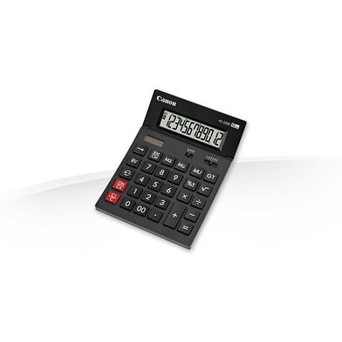 Canon AS-2200 Taschenrechner Desktop Display-Rechner Schwarz
