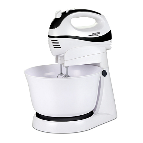 Adler AD 4206 Mixer Standmixer 300 W Schwarz, Weiß