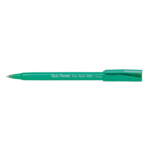 Pentel R50 Anklippbarer versenkbarer Stift Grün 1 Stück(e)