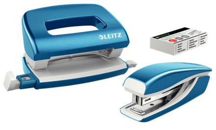 Leitz 55612036 Tacker Blau, Metallisch