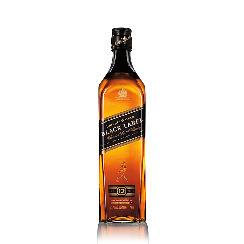 Johnnie Walker Black Label Whiskey 1 l Gemischt Schottland