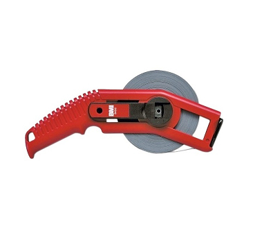 BMI 501324050AF Maßband 50 m Kunststoff Rot