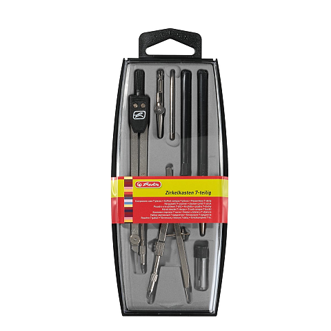 Herlitz 8710105 Zirkel Schwarz