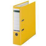Leitz Plastic Lever Arch File A4 80mm 180° Yellow Ringmappe Gelb